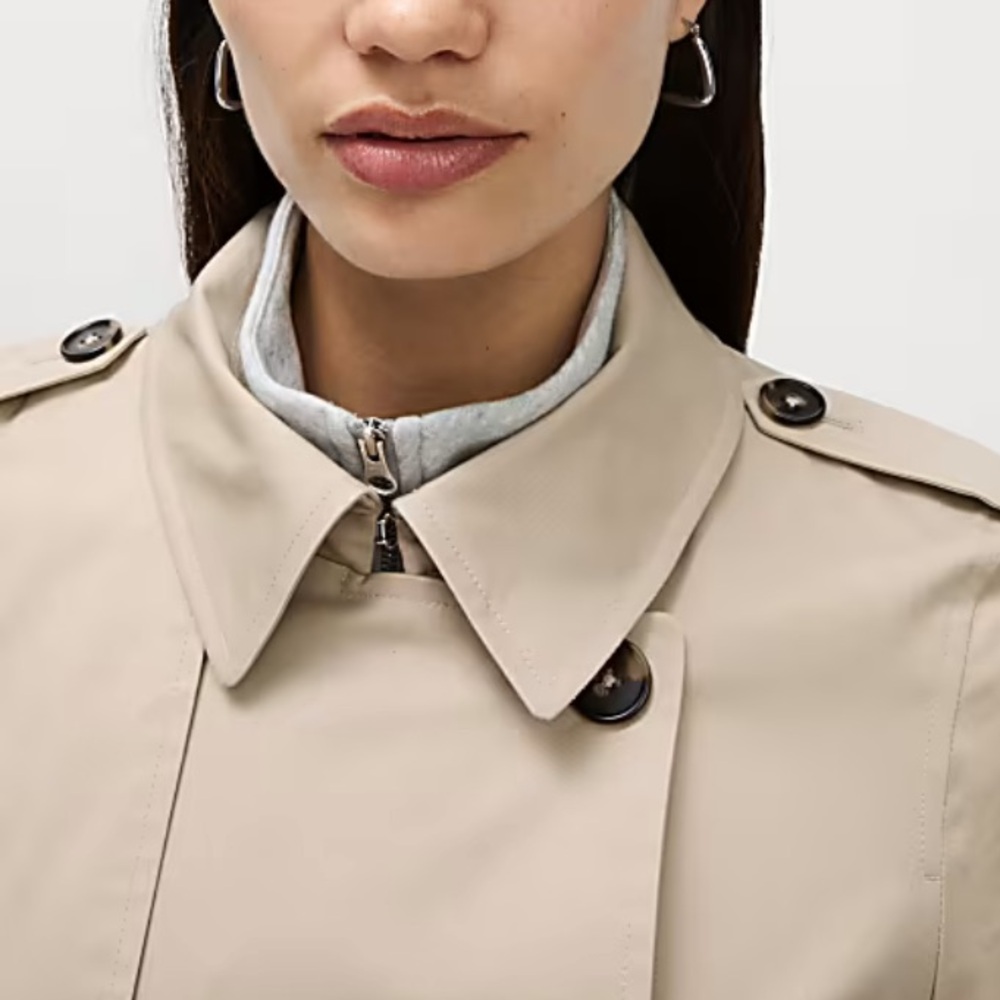 M&S Marks & Spencer Classic double breasted Trench Coat - Picture 6 of 7